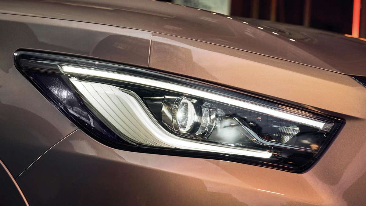 2023 Infiniti QX80 lights