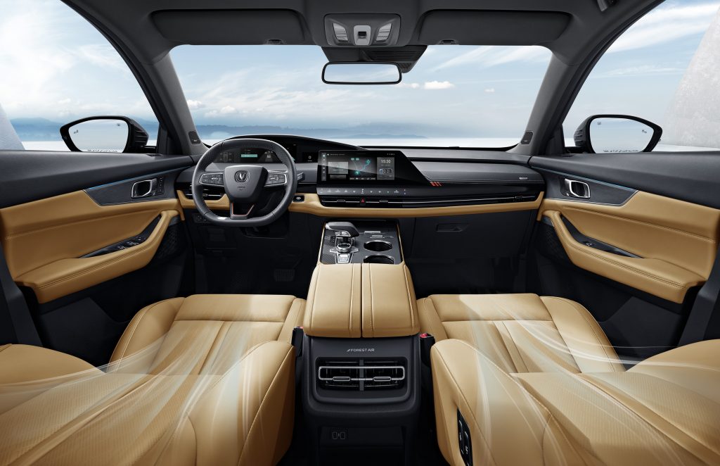 UNI k changan 2023 - interior 